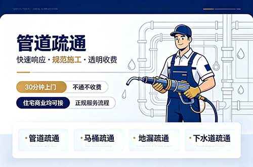 迁安管道疏通
